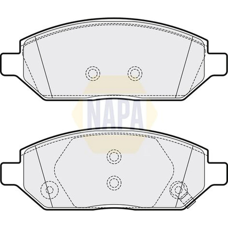 NAPA Front Brake Pad Set NBP1116