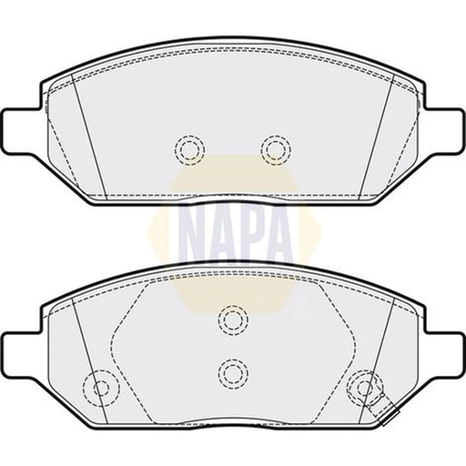 NAPA Front Brake Pad Set NBP1116