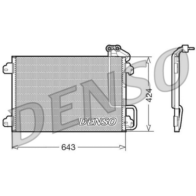 Denso Air Conditioning Condenser DCN23013