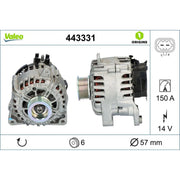 Valeo Car Alternator 12V 443331