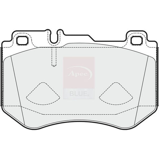 Apec Front Brake Pad Set PD3756