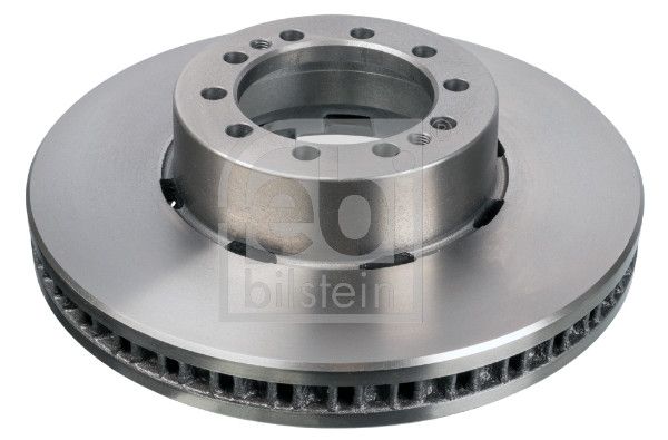 Febi 2 x Brake Disc Set Internally Vented Front