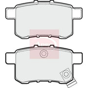 Apec Rear Brake Pad Set PAD1763