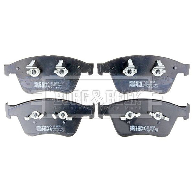 Borg & Beck 4 x Front Brake Pad Set BBP2386