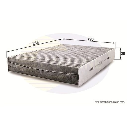 Comline Cabin Air Filter (Pollen Filter) EKF304A