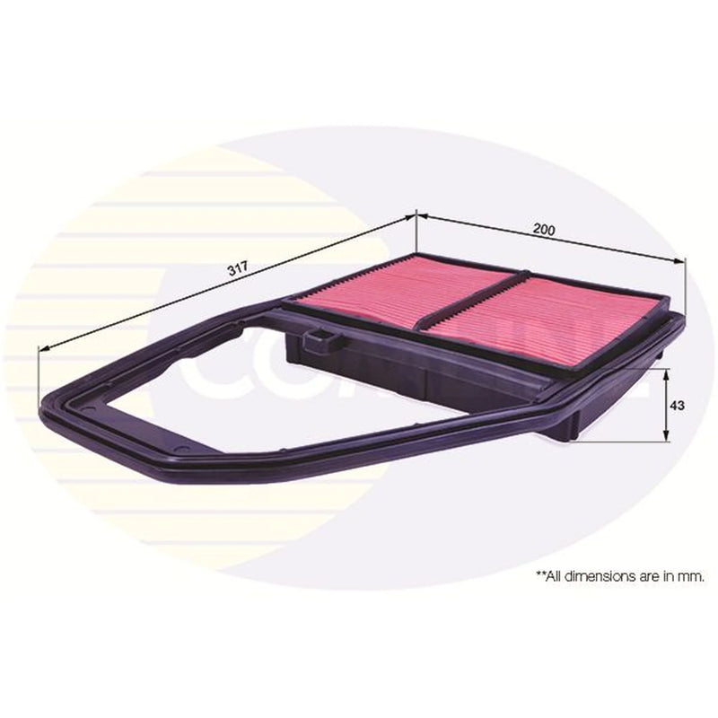Comline Engine Air Filter CHN12007
