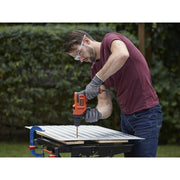 Black + Decker BEH200 Electric Hammer Drill 500W 240V - BEH200-GB