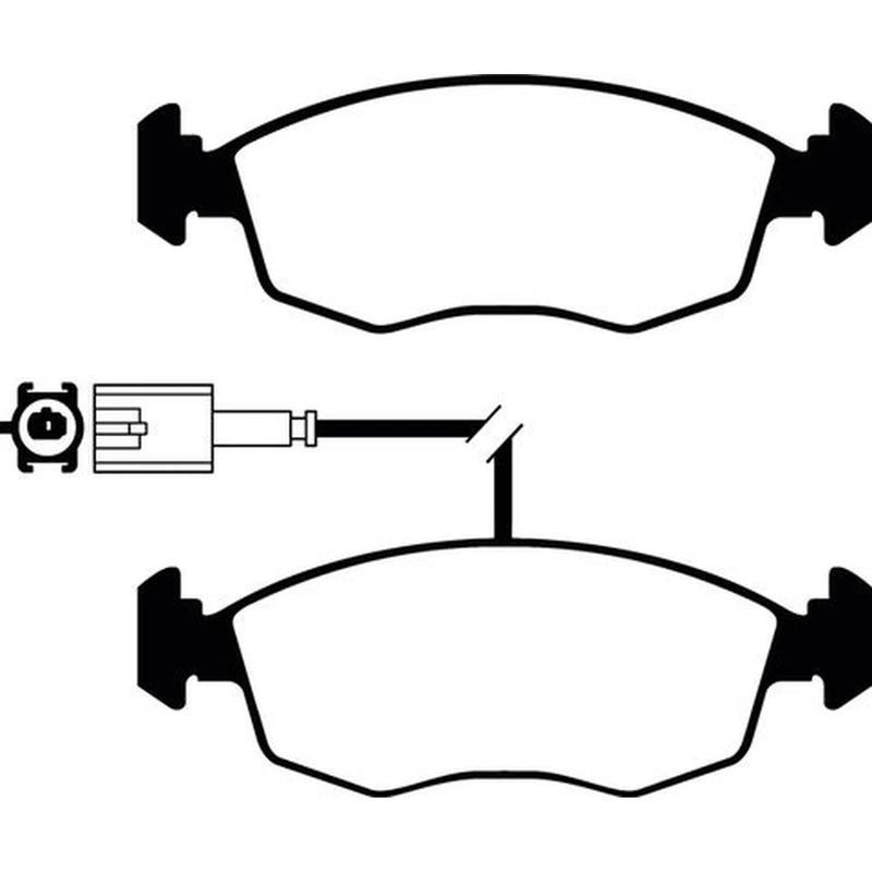 Abtex Front Brake Pad Set PLU2189