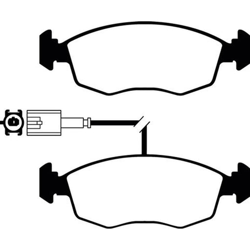 Abtex Front Brake Pad Set PLU2189