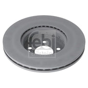 Febi 2 x Internally Vented Front Brake Discs 1003477