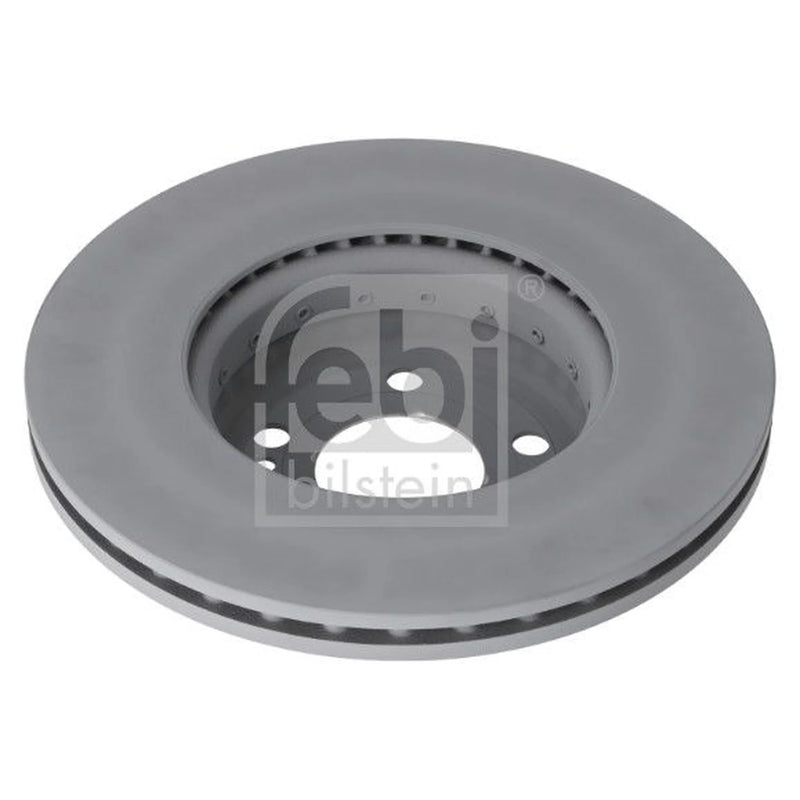Febi 2 x Internally Vented Front Brake Discs 1003477