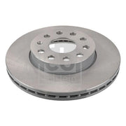 Febi 2 x Internally Vented Front Brake Discs 104507