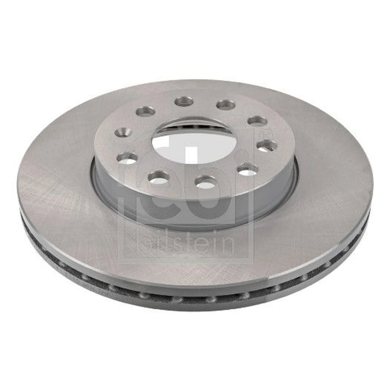 Febi 2 x Internally Vented Front Brake Discs 104507