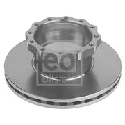 Febi 2 x Rear Brake Discs 10989