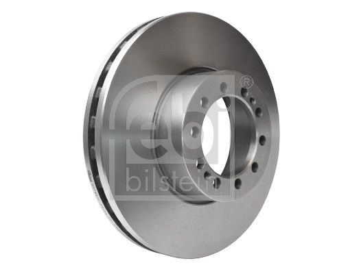 Febi 2 x Brake Disc Set Internally Vented Front