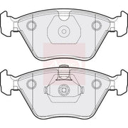 Apec Front Brake Pad Set PAD1225