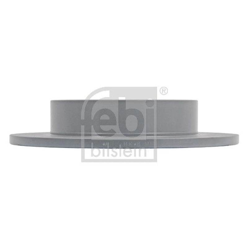 Febi 2 x Solid Rear Brake Discs 108418