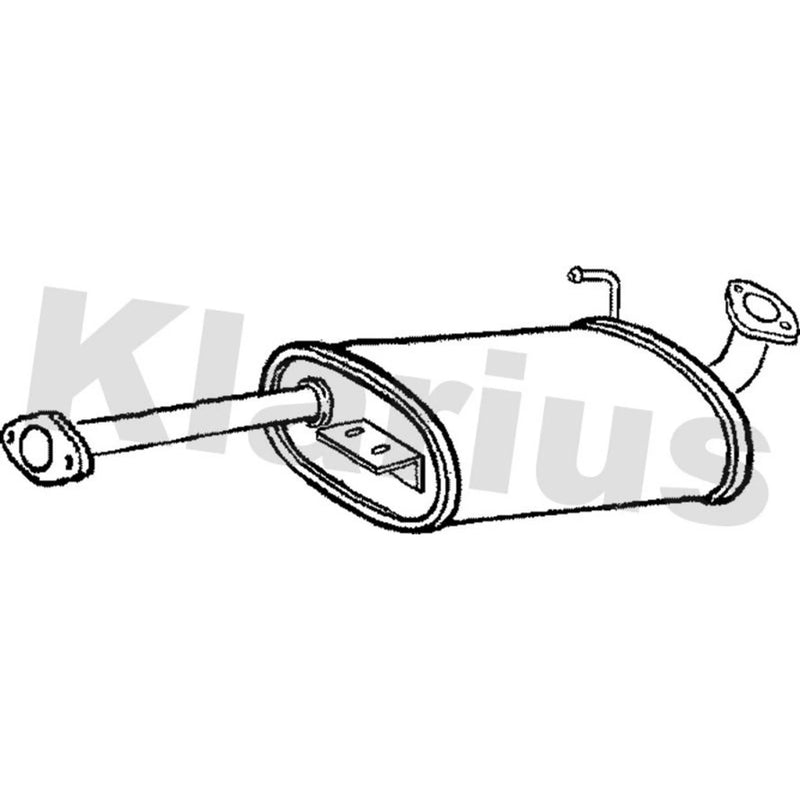 Klarius Box With Centre Pipe Centre IZ35X