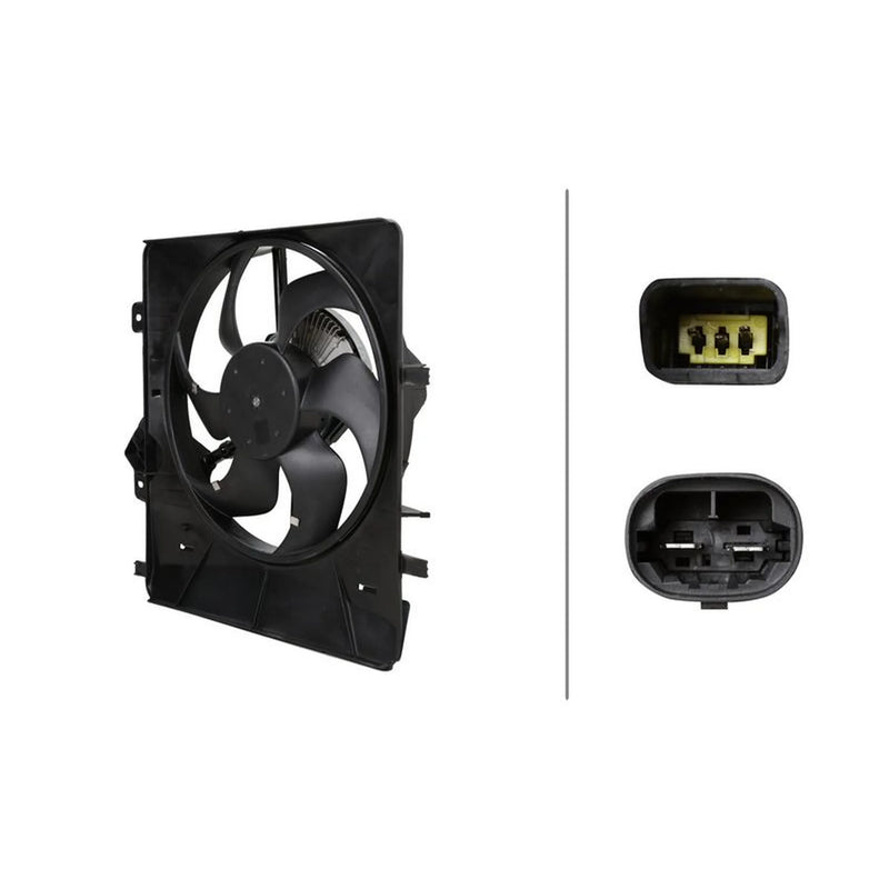 Hella Engine Cooling Fan 8EW 366 421-201