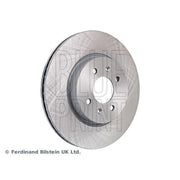 Blue Print 2 x Internally Vented Front Brake Discs ADG043201