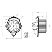 NRF Heater Blower Fan 34269