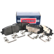 Borg & Beck 4 x Front Brake Pad Set BBP2928