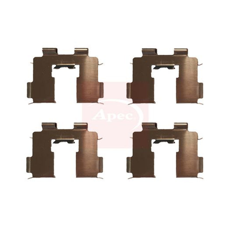 Apec Brake Pad Accessory Fitting Kit Rear KIT1077