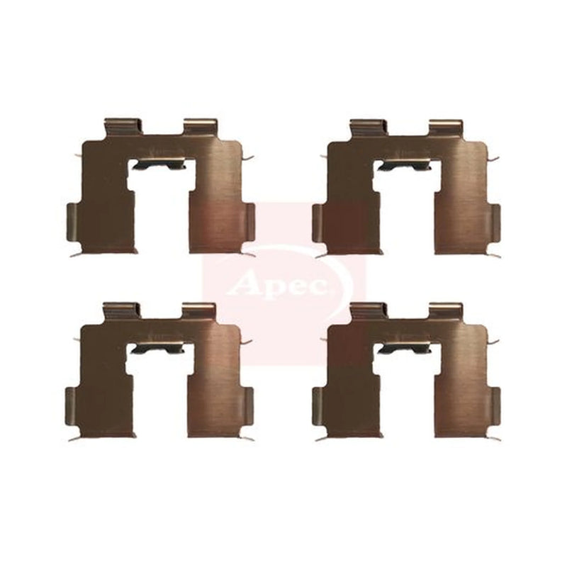 Apec Brake Pad Accessory Fitting Kit Rear KIT1077
