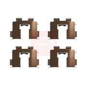 Apec Brake Pad Accessory Fitting Kit Rear KIT1077