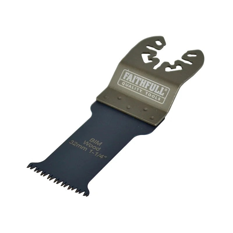 Faithfull Premium Arc Cut Hardwood Bi-Metal Blade 32-65mm