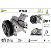 Valeo Air Conditioning Compressor 559623