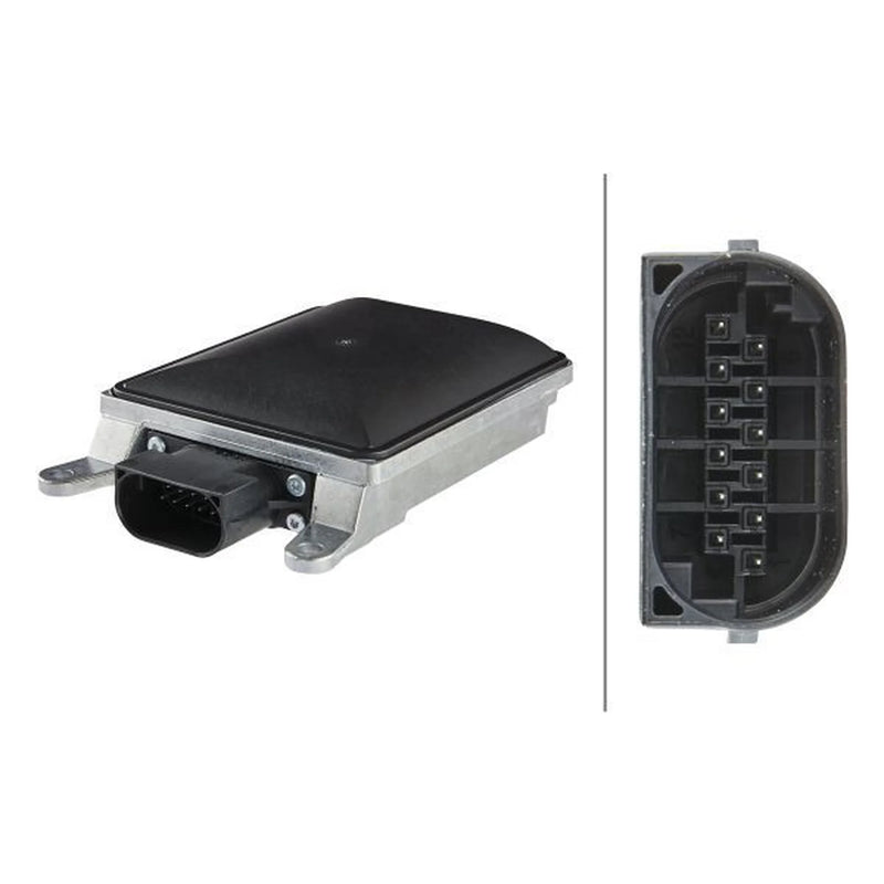 Hella Control Unit Lane Change Assistant Left Rear 6PZ 010 905-431