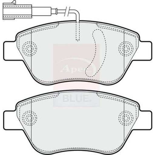 Apec Front Brake Pad Set PD3063