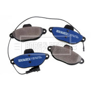 Borg & Beck 4 x Front Brake Pad Set BBP1852