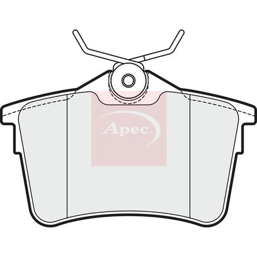 Apec Rear Brake Pad Set PAD1659