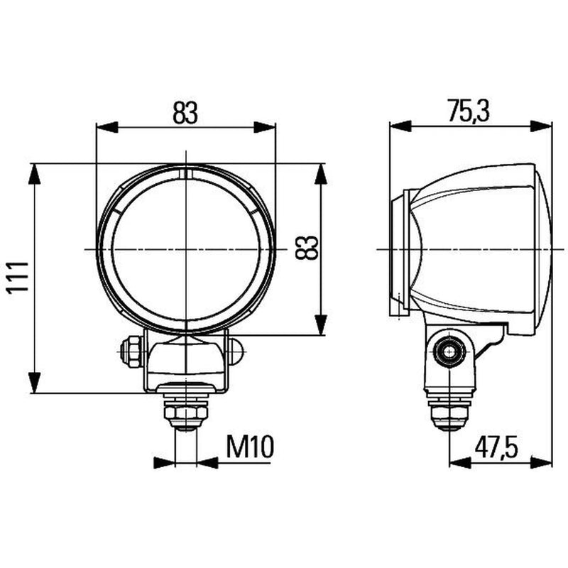 Hella Worklight High 1G0 996 176-011