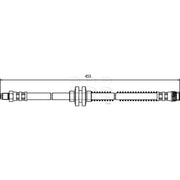 Apec Brake Hydraulic Hose Line Front HOS3681