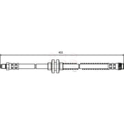Apec Brake Hydraulic Hose Line Front HOS3681