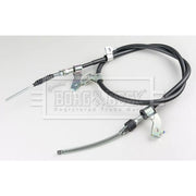 Borg & Beck Handbrake Cable Left Rear BKB3883