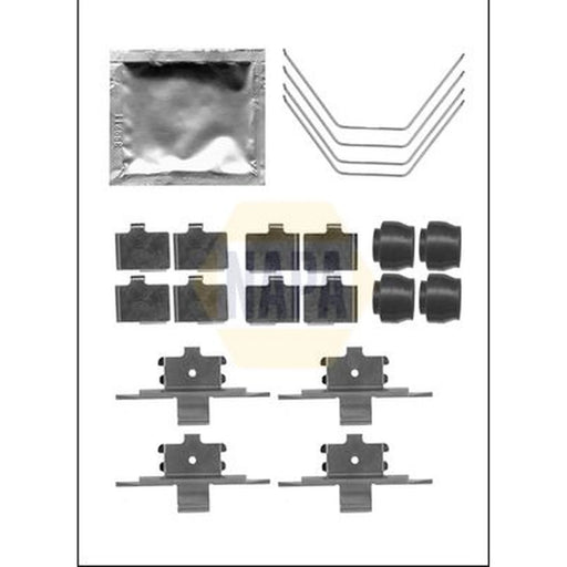 NAPA Brake Pad Accessory Fitting Kit Front NFK1157