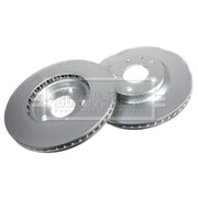 Borg & Beck 2 x Vented Front Brake Discs BBD5627