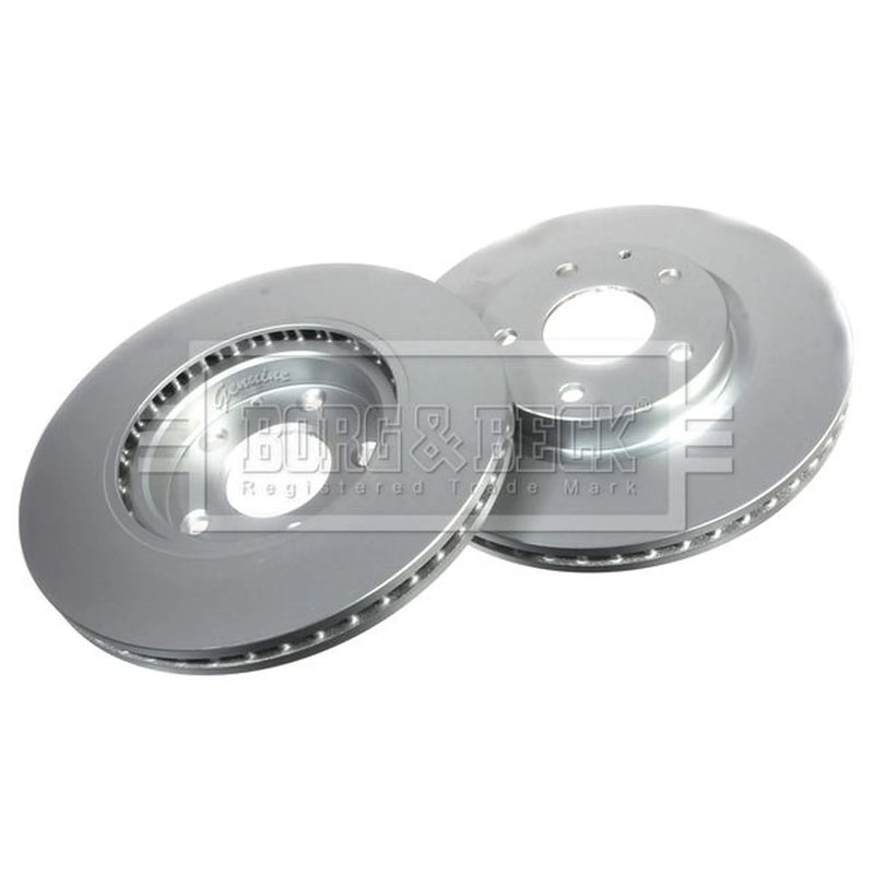 Borg & Beck 2 x Vented Front Brake Discs BBD5627