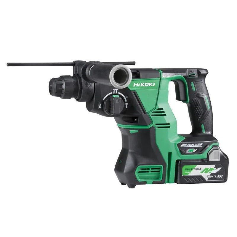 HiKOKI DH36DPA/JRZ Multi Volt SDS Plus 3 Mode Rotary Hammer 36V 2 x 2.5Ah Li-ion
