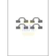 NAPA Brake Pad Accessory Fitting Kit Rear NFK1102