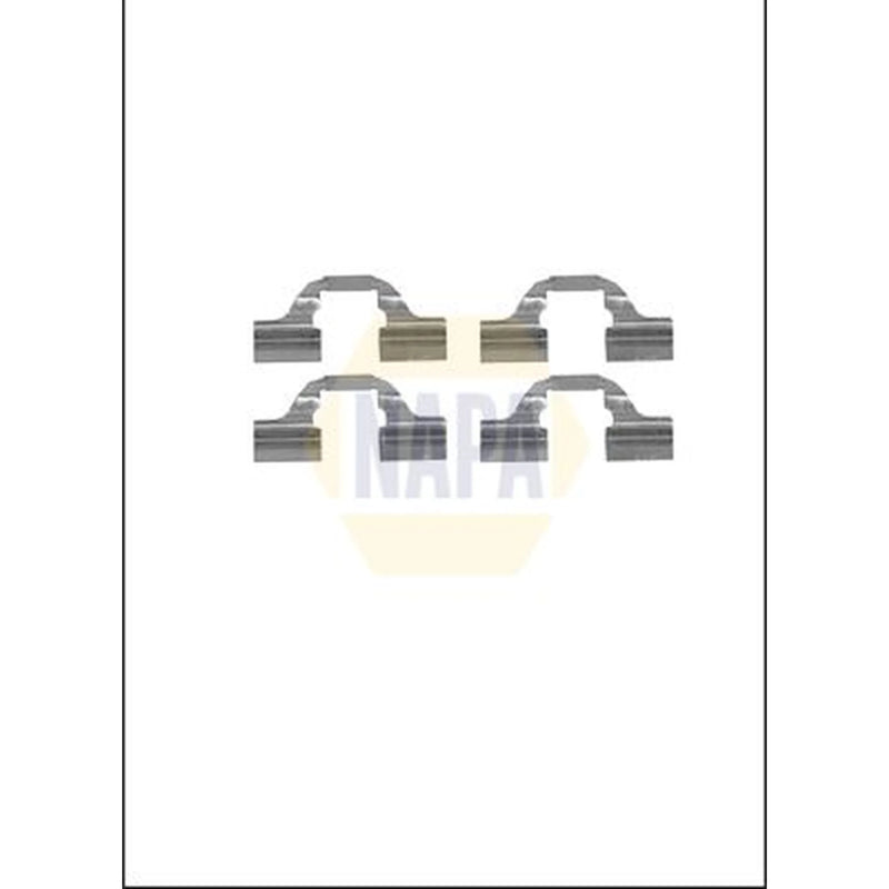 NAPA Brake Pad Accessory Fitting Kit Rear NFK1102