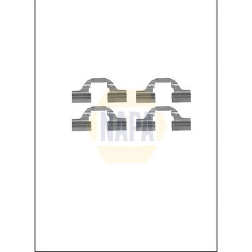 NAPA Brake Pad Accessory Fitting Kit Rear NFK1102