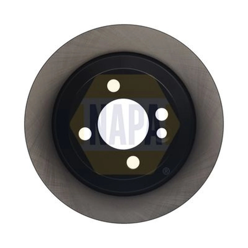 NAPA 2 x Solid Rear Brake Discs NBD5214