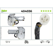 Valeo Front/Rear Wiper Motor 404036