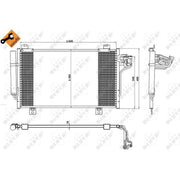 NRF Air Conditioning Condenser 350229