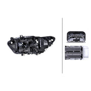 Hella Headlight Headlamp LED Right 1LX 011 929-941